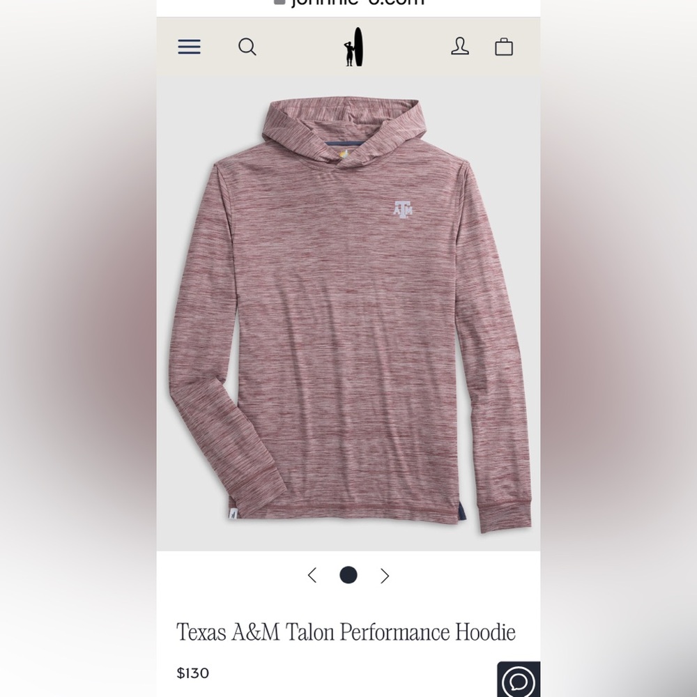 Johnnie-O A&M Performance Hoodie